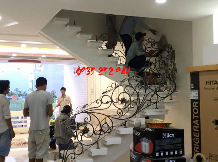 Cầu thang sắt mỹ nghệ
