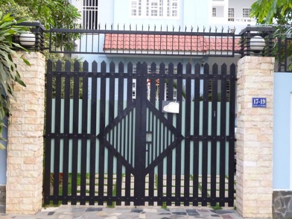 Cổng sắt 2 cánh đẹp giá rẻ Đà Nẵng