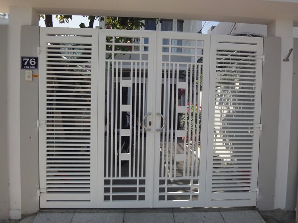 Cổng sắt 2 cánh giá rẻ Đà Nẵng