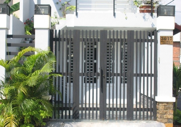 Cổng sắt hộp đẹp giá rẻ Đà Nẵng