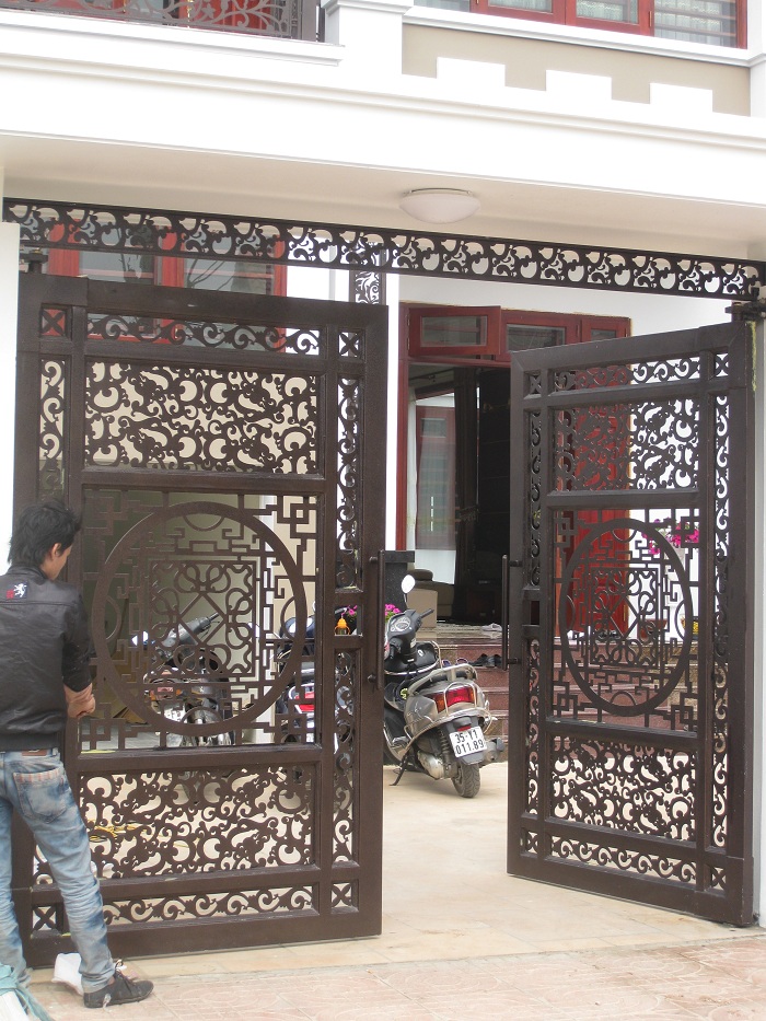 Cửa cổng sắt CNC tại Đà Nẵng
