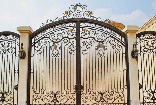 Cửa cổng sắt đẹp