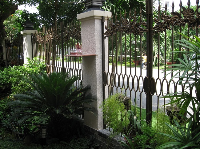 Hàng rào sắt nghệ thuật tại Đà Nẵng