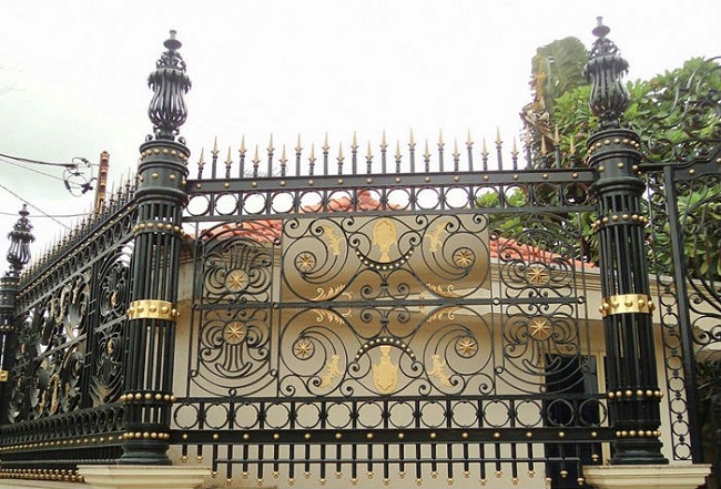 Hàng rào sắt tại Đà Nẵng