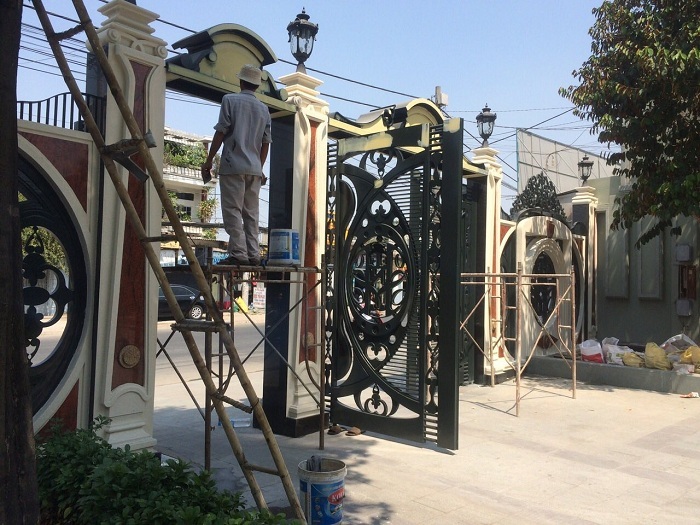 Cổng sắt cắt CNC Đà Nẵng